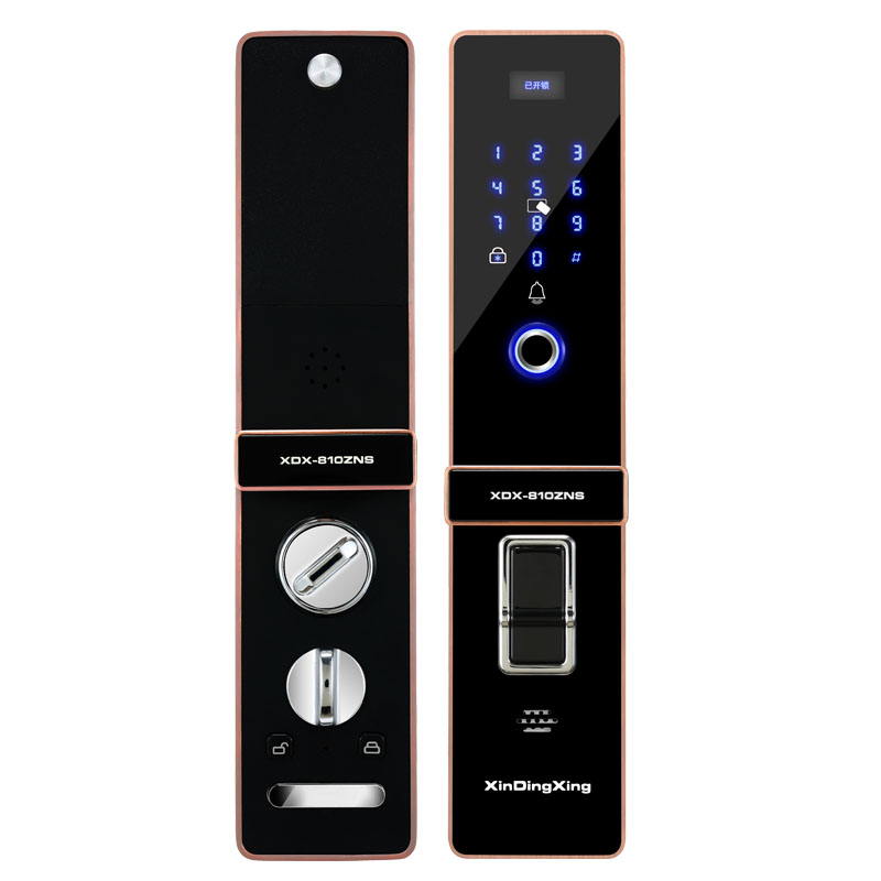 深圳鑫鼎興全自動(dòng)指紋鎖 實(shí)木門(mén)專用門(mén)鎖 特價(jià)批發(fā)