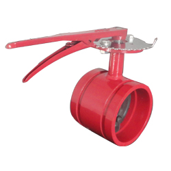 溝槽蝶閥結構緊湊、體積小、重量輕、操作靈活、維修方便