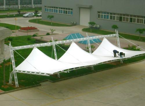 膜結構車棚_西安膜結構公司哪家好