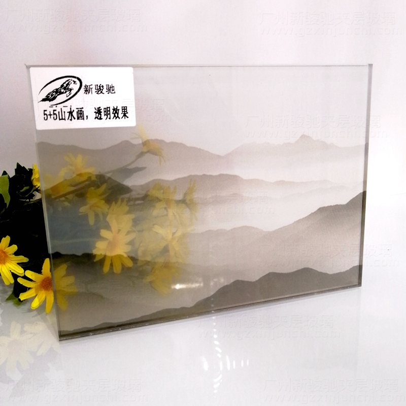 國(guó)內(nèi)玻璃廠生產(chǎn) 家裝家具搭配雙鋼化夾絲玻璃