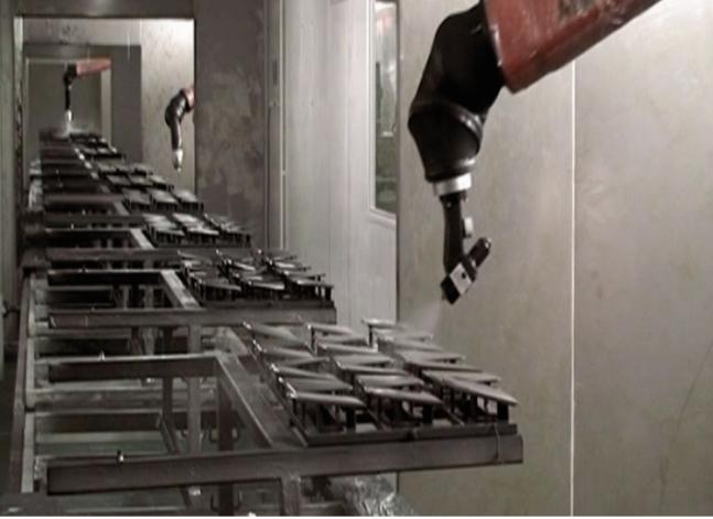 汽車內飾件無塵噴涂線