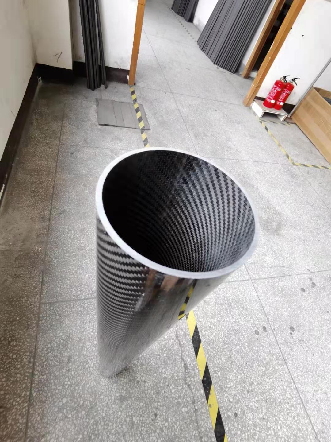 定制大直徑碳纖維管 不同規格碳纖維布卷制管