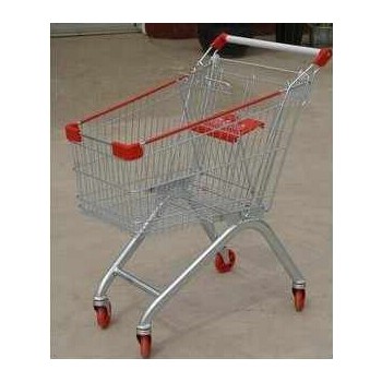 出售石家莊超市購物車，金屬手推車，物業專用手推車