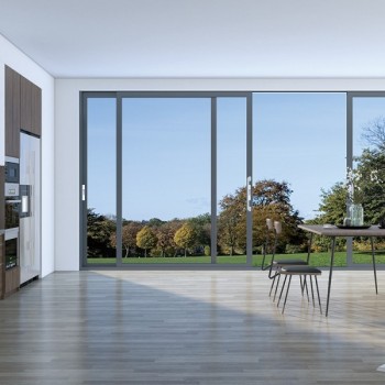 廣東高性能隔熱門窗廠家意博門窗鋁合金推拉門柏林客廳門封陽臺