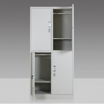 四門加厚更衣柜 冷軋鋼板制造 不易變形不易晃動