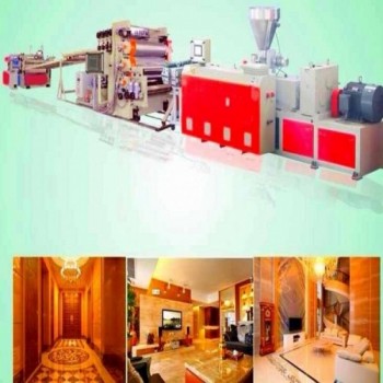 pvc仿大理石板材生產(chǎn)線機械設備